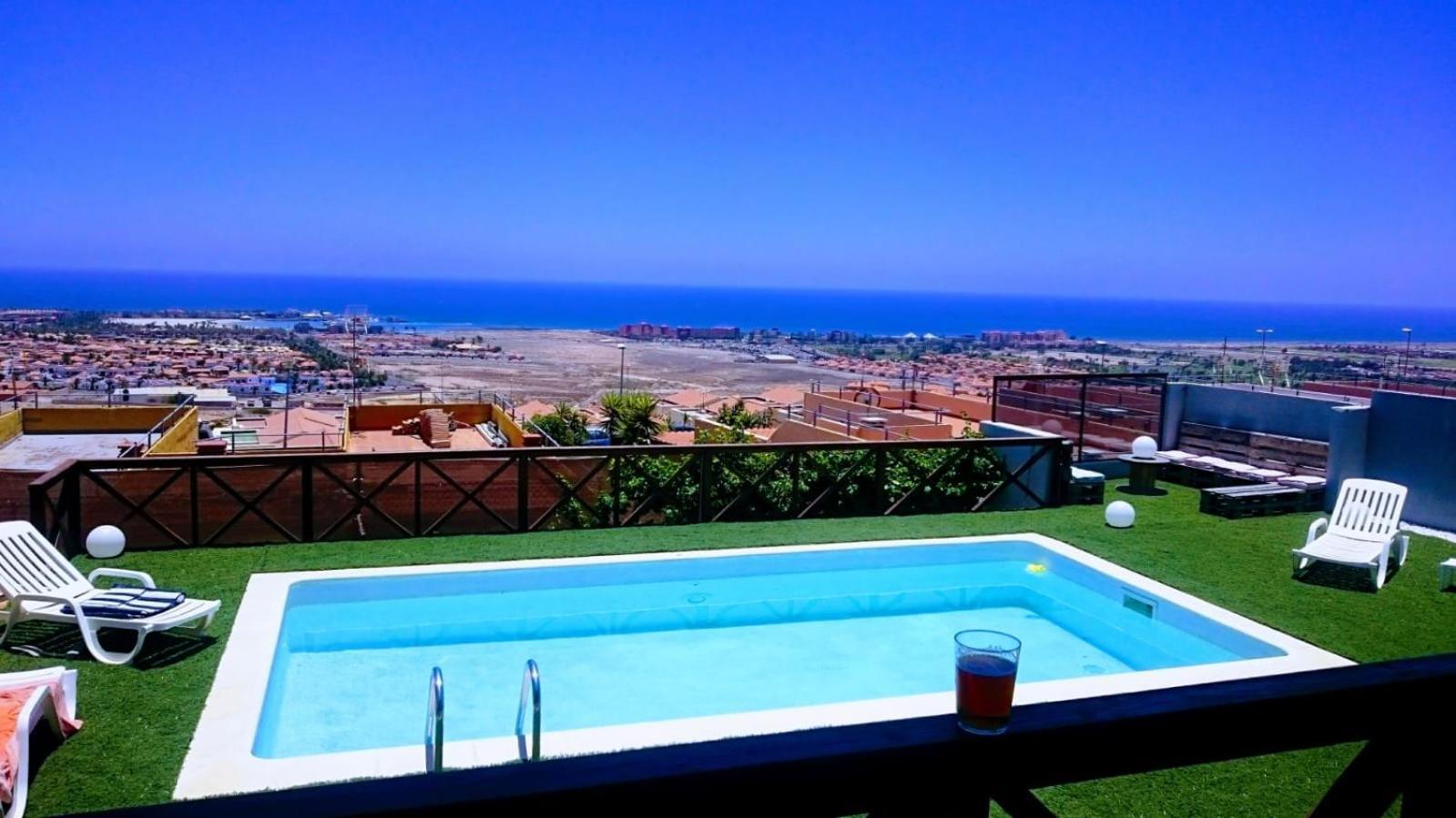 Ferienwohnung Casina - Relax View & Pool Caleta De Fuste Exterior foto